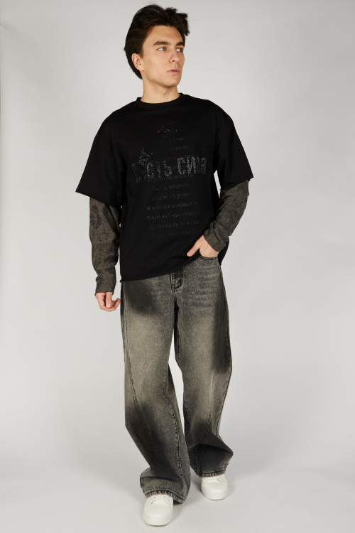 Лонгслив B-SW36453 Miasin (Черный, 140-170)