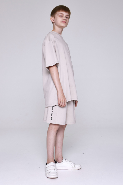 Шорты B-TR35196 (Светло-бежевый, 146)