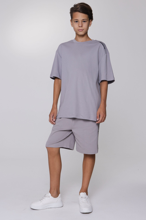 Футболка B-TS35195 (серый, 140)