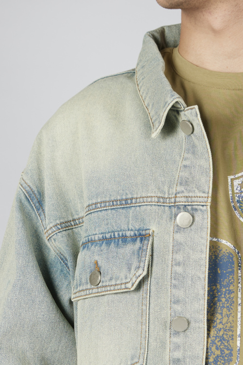 Куртка B-JCK36013 Miasin (Джинс. беж-синий, 140)