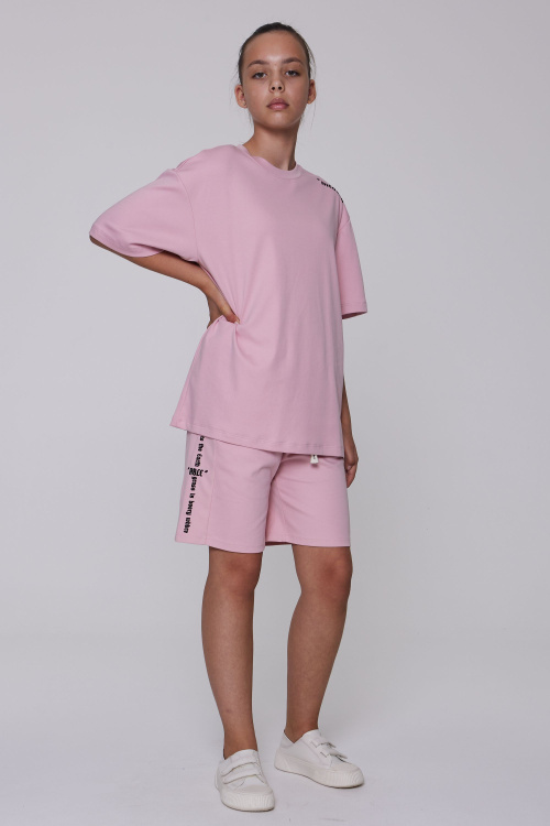 Шорты B-TR35196 (Розовый, 140)