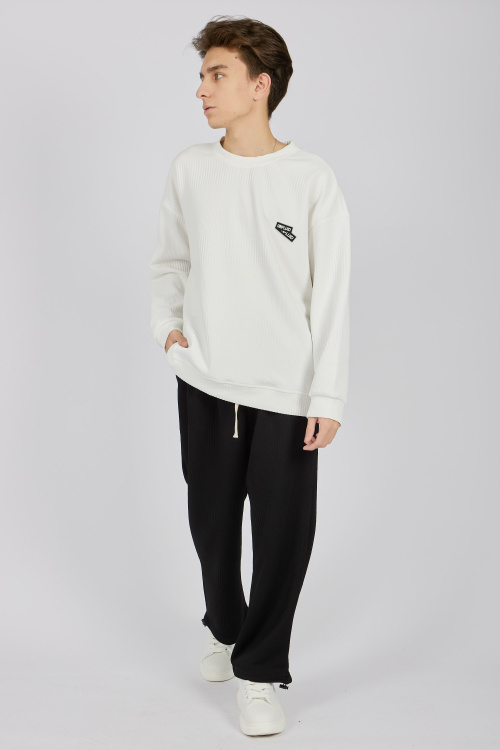 Джемпер B-SW34477A (Белый, 140)