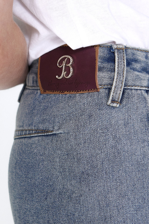 Джинсы B-JN35159 (Джинсовый, 170)