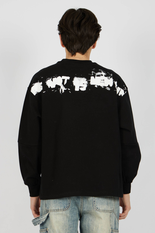 Лонгслив (Черный, 170)