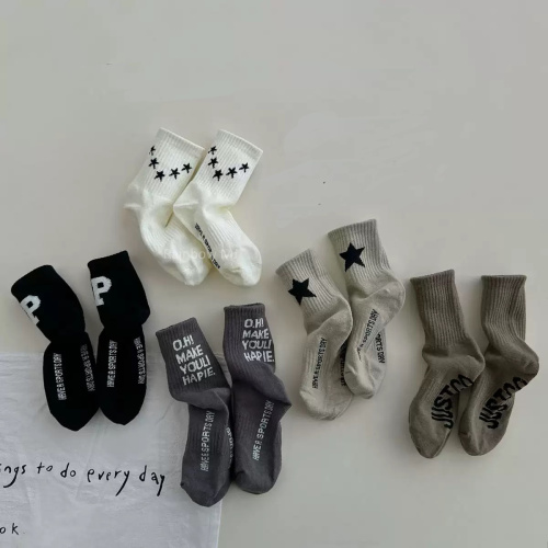 Носки A-NS56801 Miasin (ассорти (бел./ сер./ кор./ беж./ чер.), L (5 шт.))