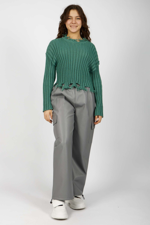 Брюки (Серый, 140)