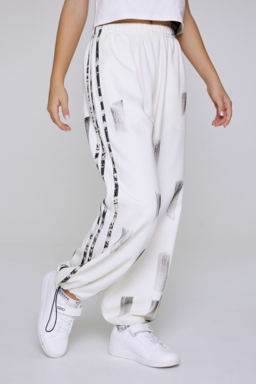 Брюки B-TR35041 (белый, 140)