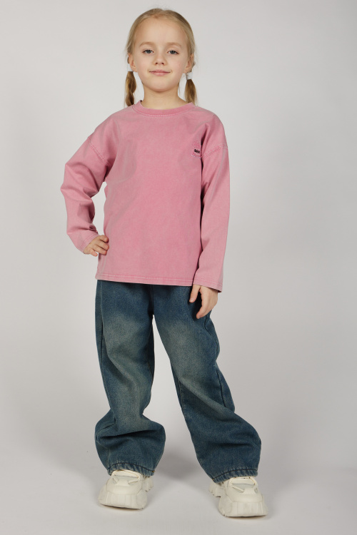 Лонгслив B-SW36441 Miasin (Розовый, 100-140)