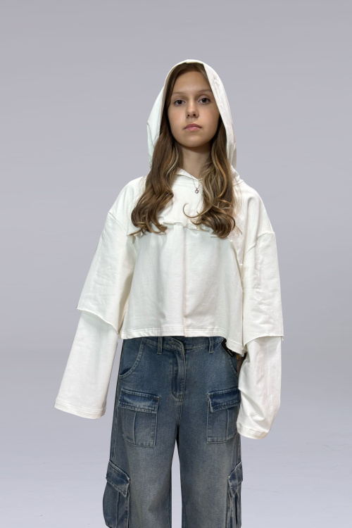 Худи B-HD35138 (белый, 140)