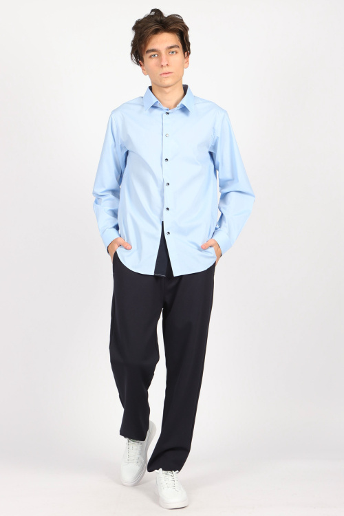 Рубашка B-SH34421 (Голубой, 122)