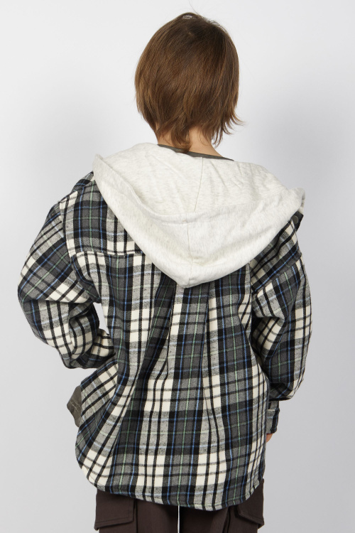 Рубашка B-JCK35495 Miasin (Черно-белый, 116)