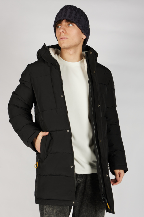 Пальто зимнее B-PLT36521 Miasin (Черный, 140-170)