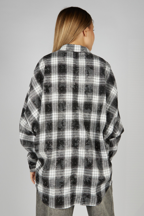 Блузка G-SH26028 Miasin (черно-белый, 134)