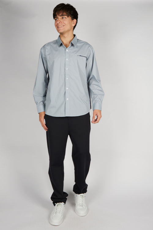 Рубашка B-SH36235 Miasin (светло-серый, 122-134 (3 шт.))