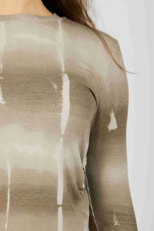 Лонгслив (Бежевый, 146)