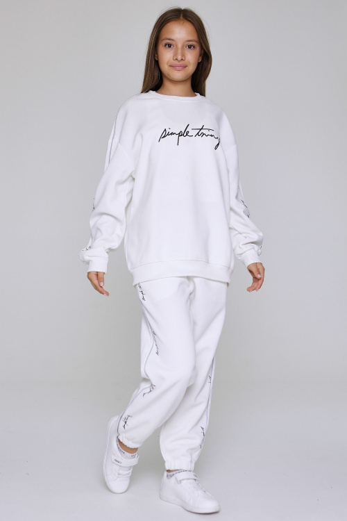 Джемпер B-SW35050 (белый, 140)