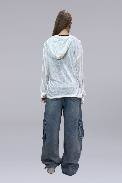 Лонгслив G-SW25061 (белый, 146)