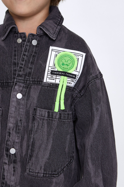 Куртка B-JCK35025 (черный, 122)