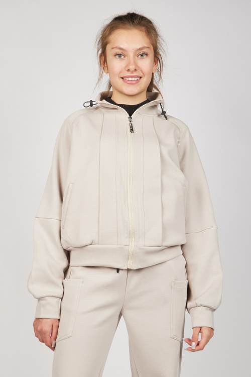 Толстовка на молнии G-HDZ25339-20 (Бежевый, 170)