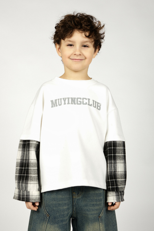 Лонгслив B-SW36418 Miasin (Белый, 100-140)