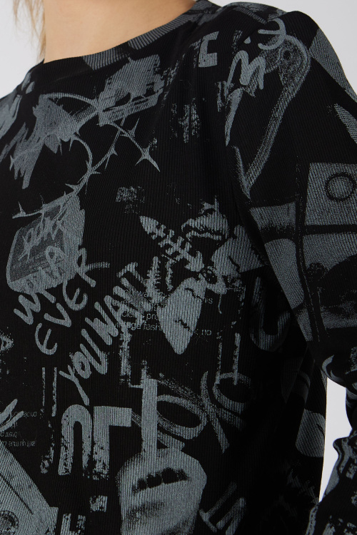 Лонгслив G-TN25422 Miasin (Черный, 134)