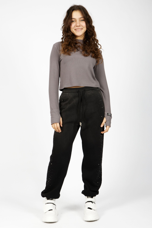 Брюки (Черный, 158)