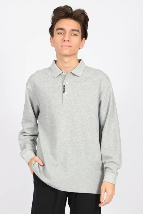 Поло B-PL34439 (Серый, 134)