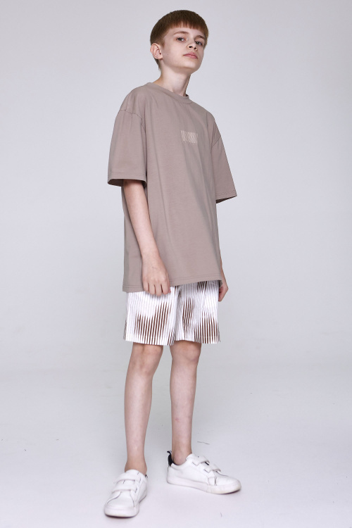 Футболка B-TS35165 (T.бежевый, 140)