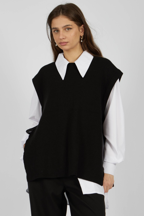 Жилет G-VST24519 (Черный, 158)