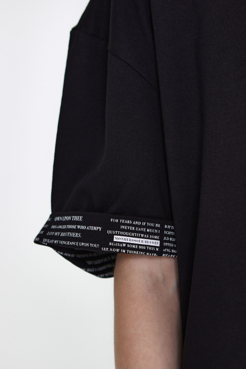 Футболка B-TS35145 (черный, 140)