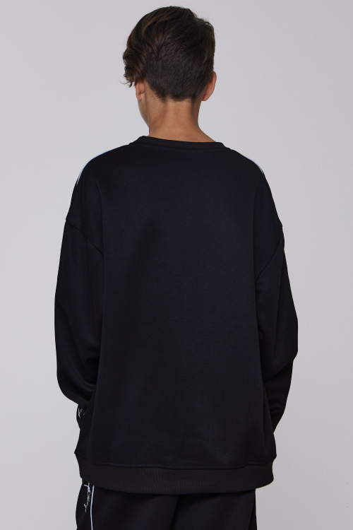 Джемпер B-SW35050 (черный, 140)