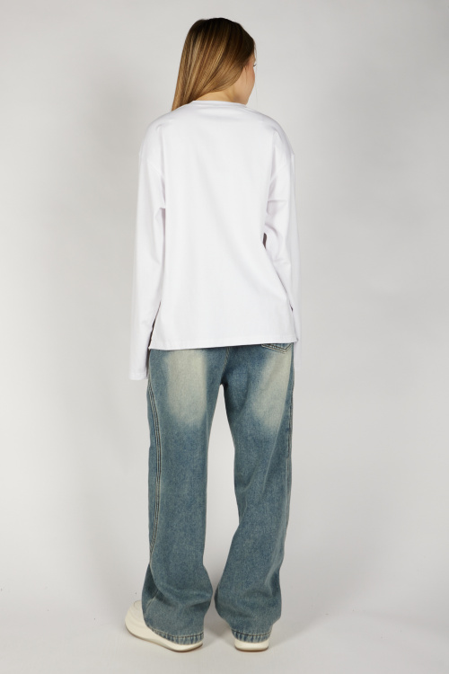 Лонгслив G-SW26437 Miasin (Белый, 134-164)