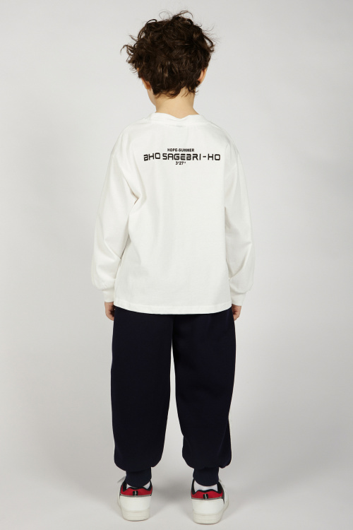 Лонгслив B-SW36435 Miasin (Белый, 100-140)