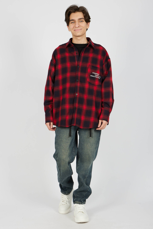 Рубашка (Красный, 158)