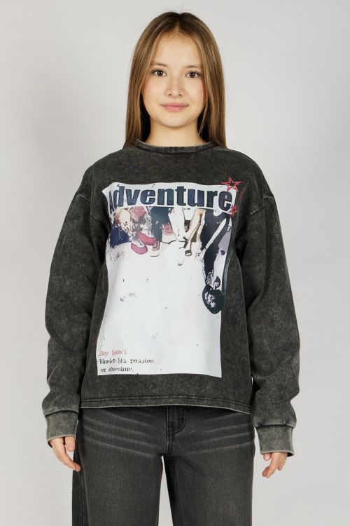 Лонгслив G-SW26447 Miasin (Черный, 134-164)