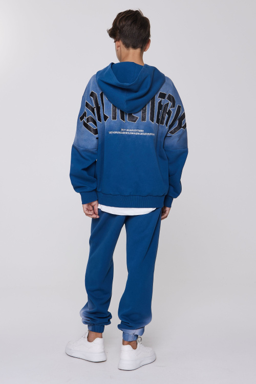 Бомбер B-HDZ35124 (Джинс. синий, 152)