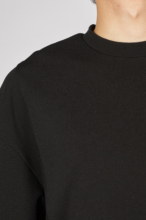 Лонгслив B-SW35272 (Черный, 140)