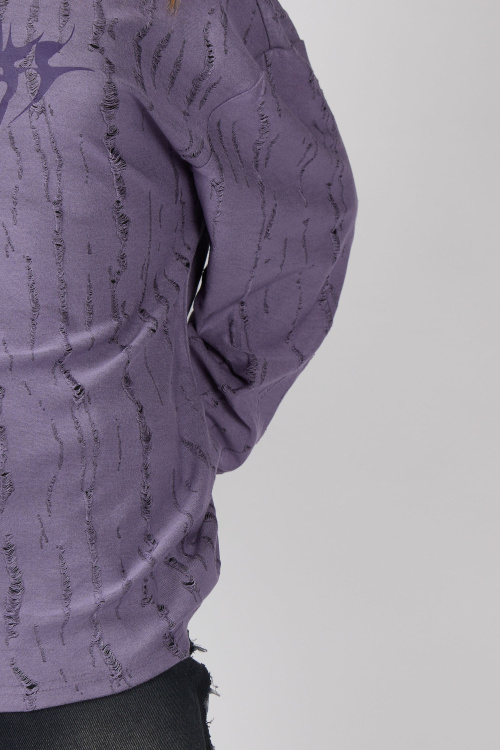 Лонгслив B-SW35445 Miasin (грязный сиреневый, 140)