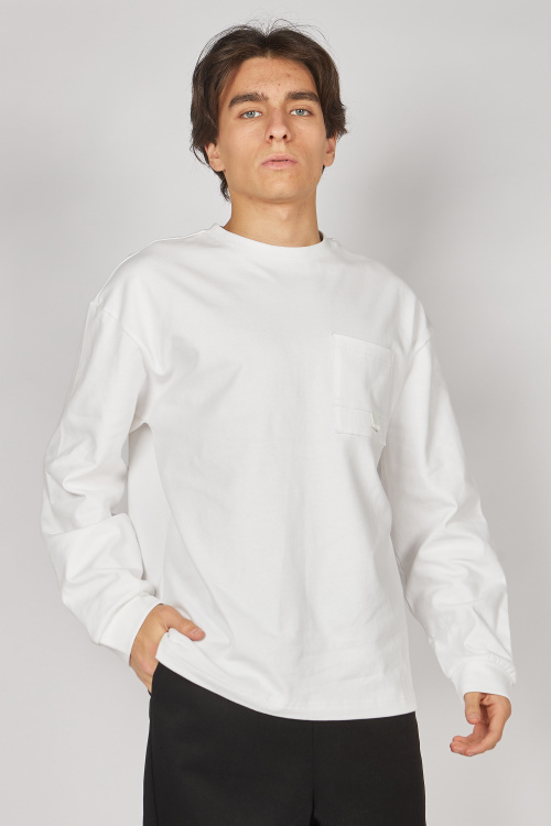 Лонгслив B-SW35274 (Белый, 140)
