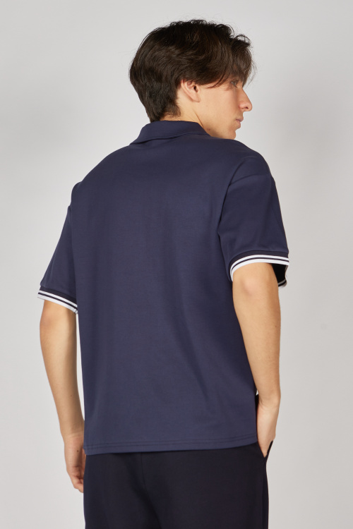 Поло B-PL35249 (Синий, 176)