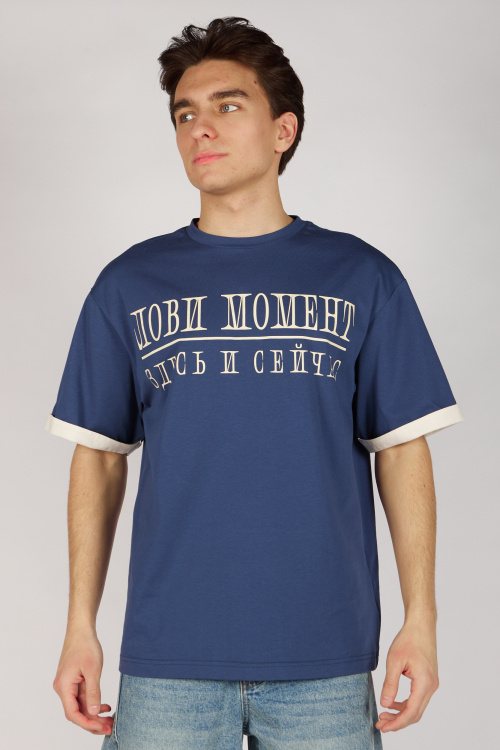 Футболка B-TS36486 Miasin (Серо-синий, 140-170)