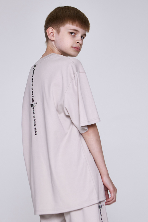 Футболка B-TS35195 (Светло-бежевый, 152)