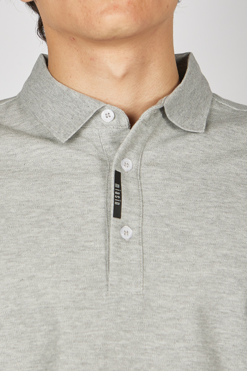 Поло B-PL34439S-25 (серый, 140)