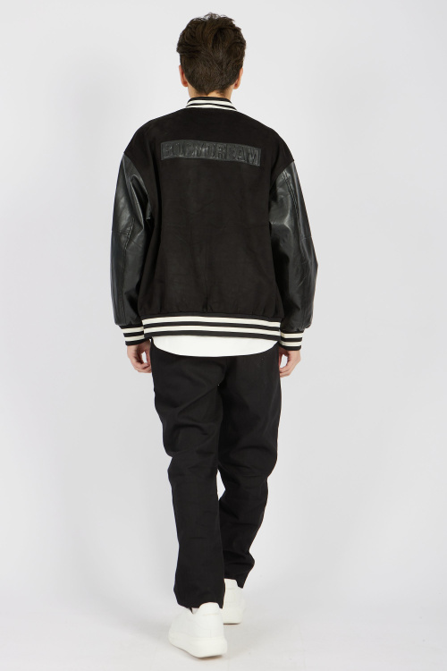 Бомбер B-JCK34478 (Черный, 158)