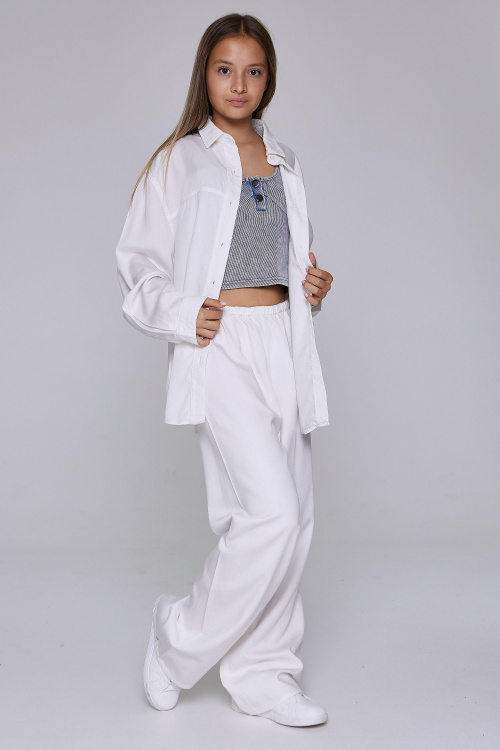 Блузка G-SH25106 (белый, 140)