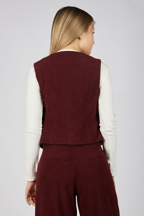 Жилет G-VST25402 Miasin (Бордовый, 140)