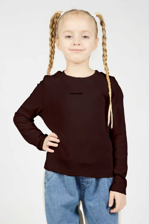 Лонгслив G-SW26523 Miasin (коричневый, 100-140)