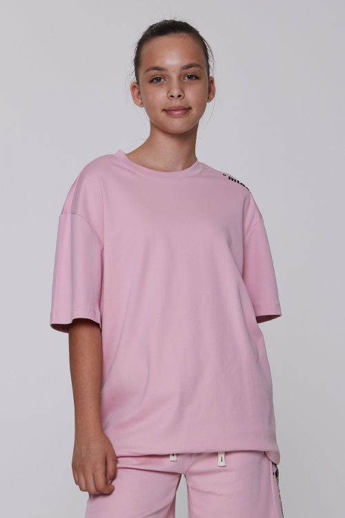 Футболка B-TS35195 (Розовый, 140)