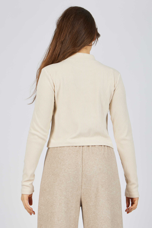 Лонгслив (Молочный, 164)