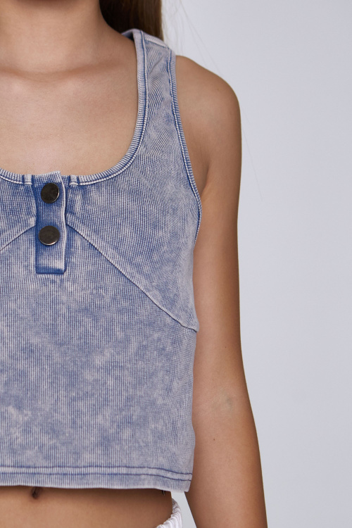 Жилет G-TS25108 (Джинсовый, 134)